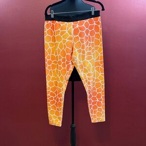 GRRRL | Giraffe Print 3/4 Leggings